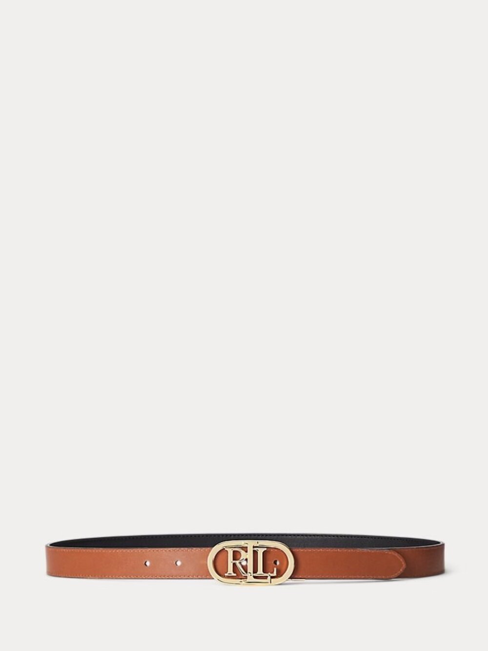 Ralph Lauren belt - Oval-Logo Reversible Leather